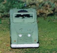 1:72 Scale - Center Steer Land Rover - Kit