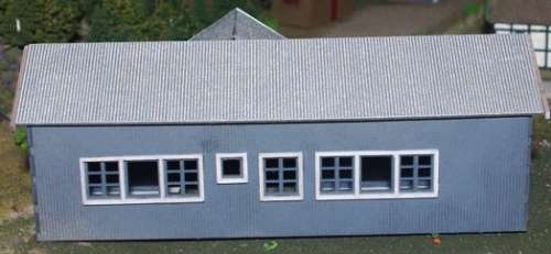 HO Scale - Wood and Iron Station