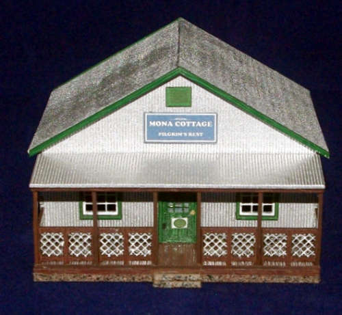 HO Scale - Mona Cottage - Pilgrim`s Rest