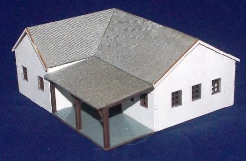 HO Scale - Karoo Farm House - Kit