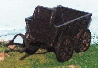 1:72 Scale - Horse Drawn Wagon 2 - Kit