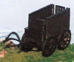 1:72 Scale - Horse Drawn Wagon 3 - Kit