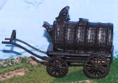 1:72 Scale - Horse Drawn Tank Wagon 1 - Kit
