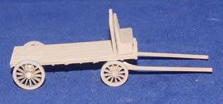 1:72 Scale - Horse Drawn Flatbed - Kit