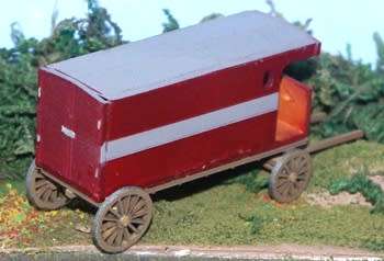1:72 Scale - Horse Drawn Wagon 5 - Kit