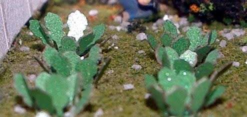HO Scale - Laser Cut Plants - Lettuce