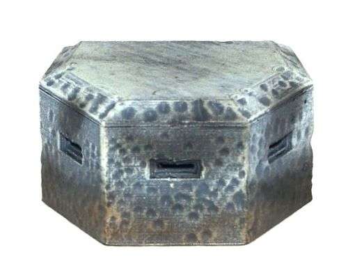 N Scale - Pillbox Battle Damage