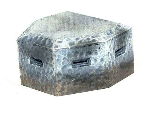 N Scale - Pillbox Battle Damage