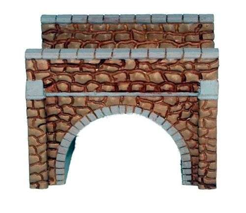 HO Scale - Single Track Stone Bridge