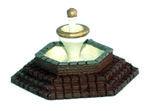 HO Scale - Fountain - Unpainted