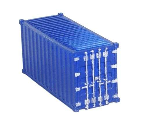 HO Scale - 20 Foot Shipping Container - Unpainted