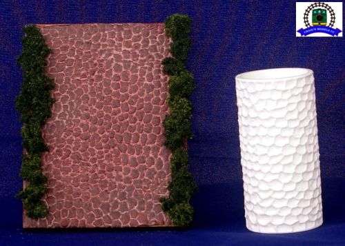 HO Scale - Textured Roller - Random Stones