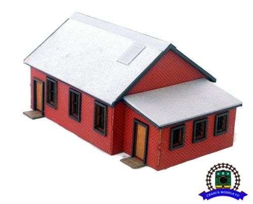 HO Scale - Vintage Fire Station - Bricks