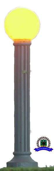 HO Scale - Concrete Street Light - Sphere