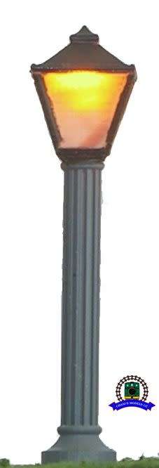 HO Scale - Concrete Street Light - Square - Kit