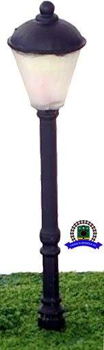 HO Scale - Street Light - Round - Kit