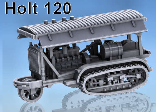 1:72 Scale - Holt 120 - Canopy Open