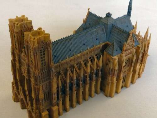 1:560 Scale - Reims Cathedral Kitset