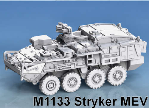 1:72 Scale - M1133 Stryker MEV - Aircon