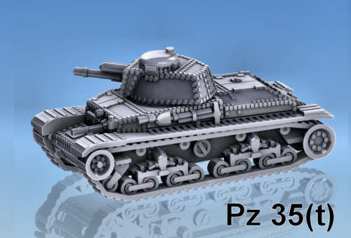 1:87 Scale - Pzkpfw 35 (t)