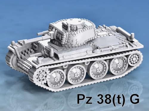 1:72 Scale - Pzkpfw 38 (t) Ausf G