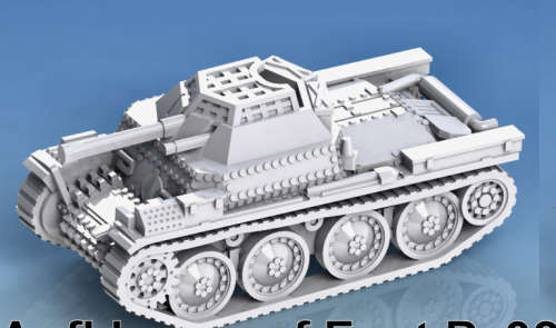 1:87 Scale - Aufklarer auf Fgst Pzkpfw 38 (t)