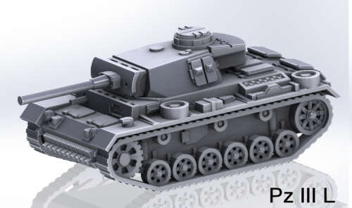 1:100 Scale - Pzkpfw III L