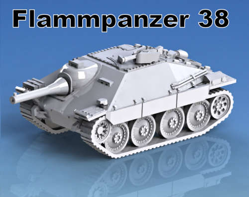 1:87 Scale - Flammpanzer 38