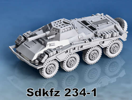 1:87 Scale - Sdkfz 234-1 - Early