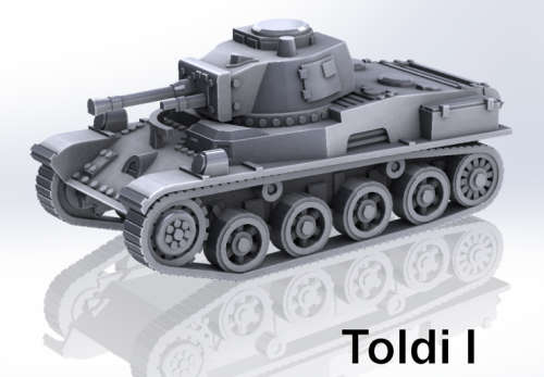 1:100 Scale - Toldi I