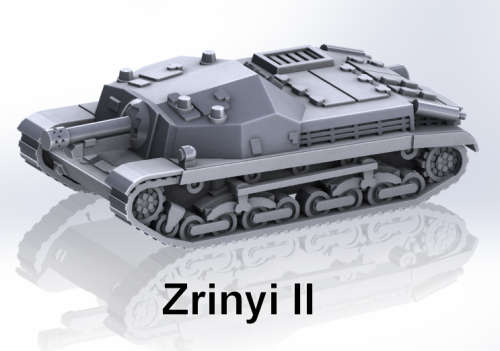 1:87 Scale - Zrinyi II