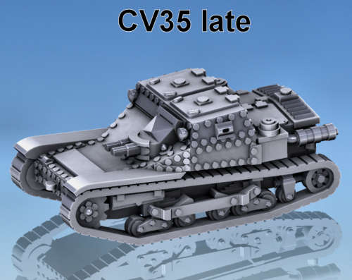 1:100 Scale - CV-35 Late Command