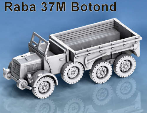 1:87 Scale - Raba Botond I - All Open, No Hoops