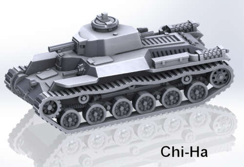 1:87 Scale - Chi-Ha