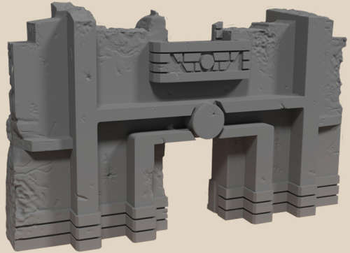 1:72 Scale - Building Front