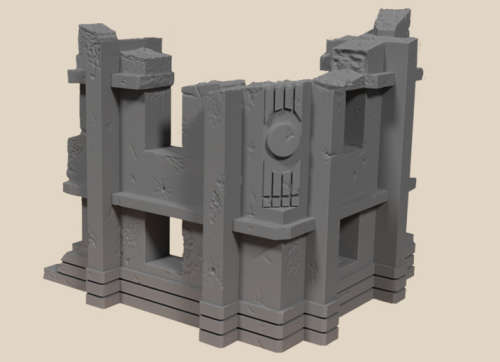 1:87 Scale - Corner