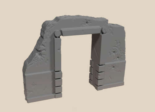 Door - Compatible with 28mm scale