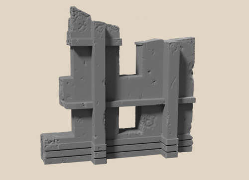 Wall 01 - Compatible with 28mm scale