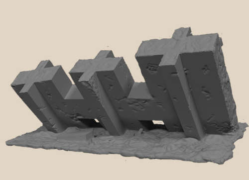 1:72 Scale - Wall 03