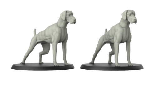 1:87 Scale - Great Dane (5 Pack)