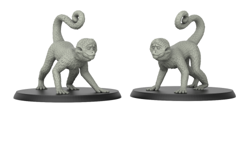 1:87 Scale - Monkey 2 (5 Pack)