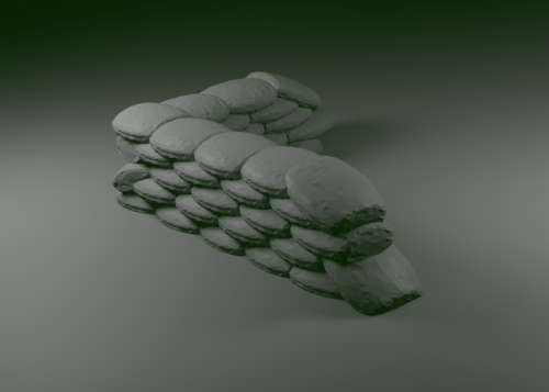 1:87 Scale - Strongpoint - Sandbags
