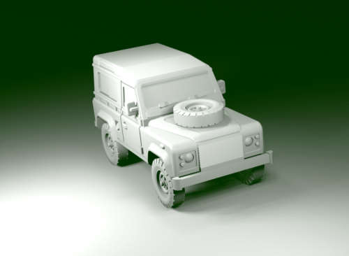 1:72 Scale - Land Rover 90 Station Wagon