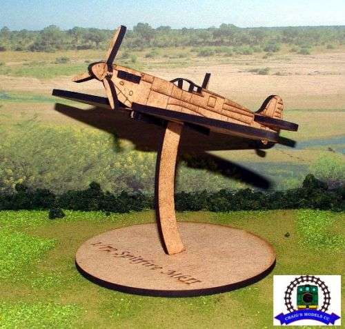 1:72 Scale - Laser Cut Aircraft - Spitfire