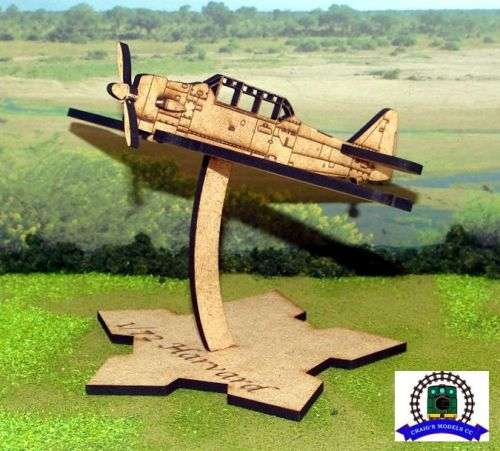 1:72 Scale - Laser Cut Aircraft - Harvard