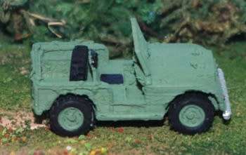 1:87 Scale - Centre Steer Land Rover - Kit