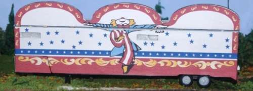 1:87 Scale - Circus Caravan 7 - Kit