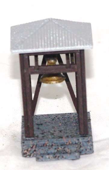 HO Scale - St Mary`s Anglican Church Bell Tower - Pilgrim`s Rest