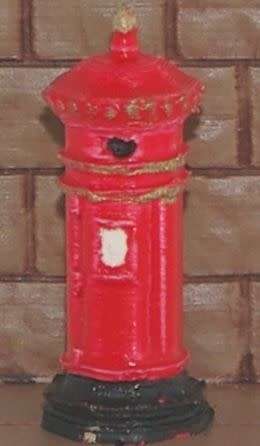 HO Scale - Post Box 3 - 2 Pack