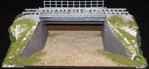 N Scale - Single Track Railway Bridge 3